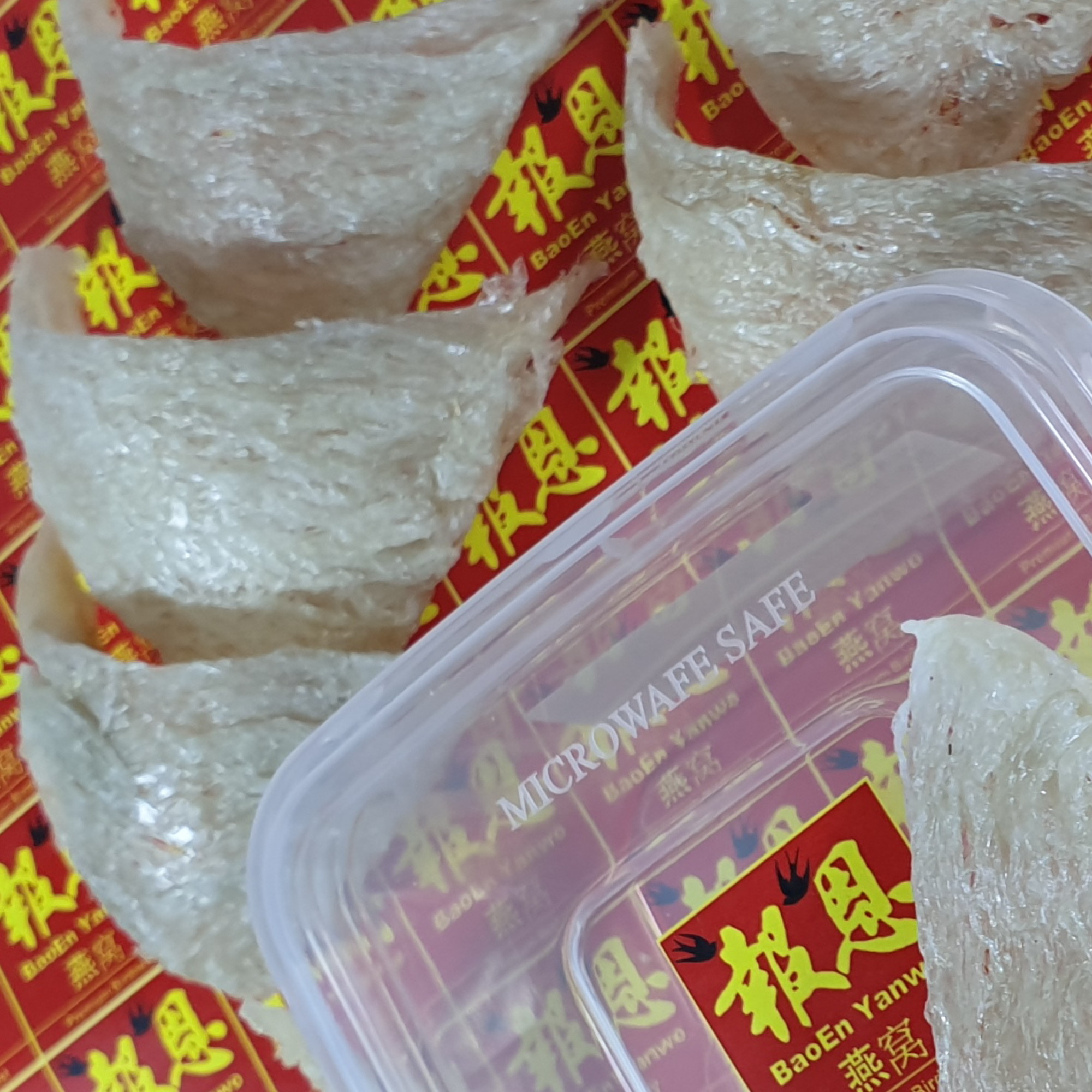 Sarang Walet Bersih SUDUT Utuh 5 Gram - BaoEn Yanwo - Gambar 4